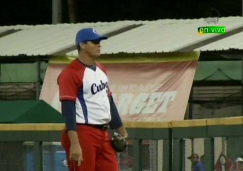 Yosvani Torres Gómez, lanzador de Cuba